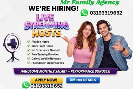 We need Honest Girls and boys for work