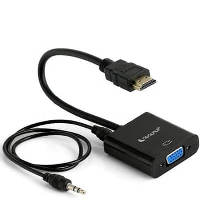 Onten VGA to HDMI Adapter  - Plug & Play