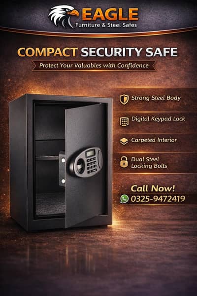 DIGITAL LOCKER CASH LOCKER TIJORI IRON SAFE BANK LOCKER