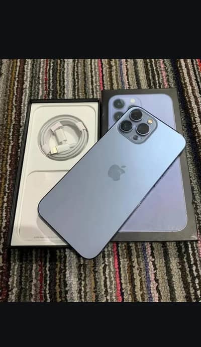 Apple iPhone 13 Pro Max Complete Box Urgent Sale Connect Wtp