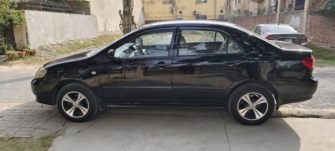 Black corolla XLI model 2008 for sale in lahore