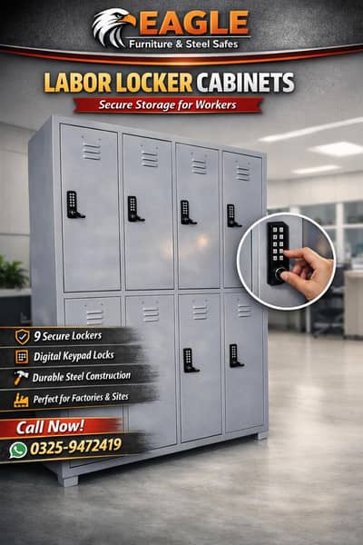 Labor Locker | Steel Staff Locker | Heavy Duty Storage Locker