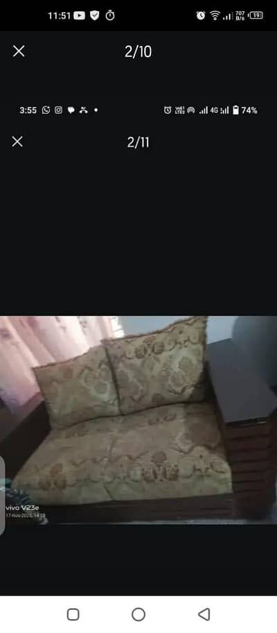 6 Seater sofa set