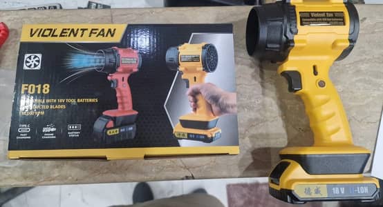 cordless jet blower with veriable speed