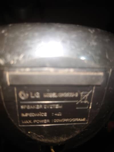 lg 4 inch surround speakers very good sound quality