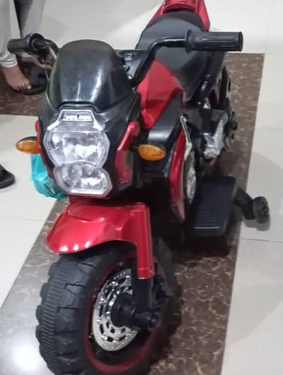 KIDS ELECTRIC RECHARGABLE BIKE UPTO 12 YEARS