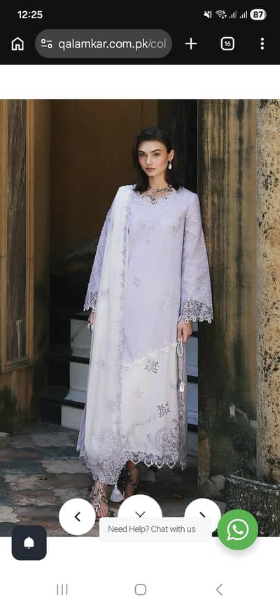 Qalamkar Brand New Dress Eid Collection