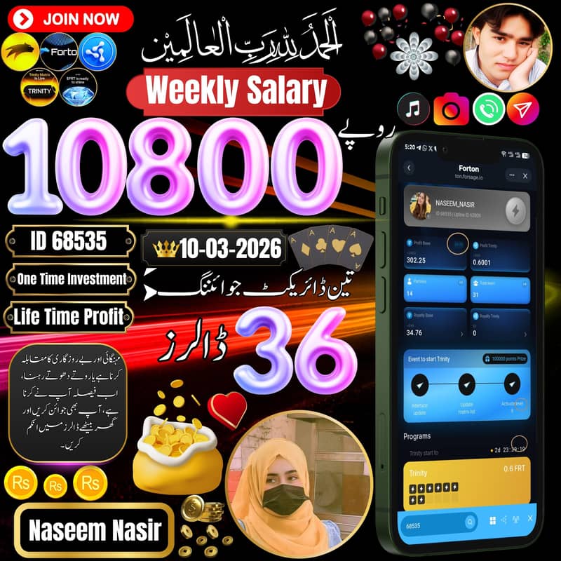 آپ بھی ہماری طرح گھر بیٹھے ڈالرز کمائیں اور اسی ٹائم ودڈرا حاصل کریں 1