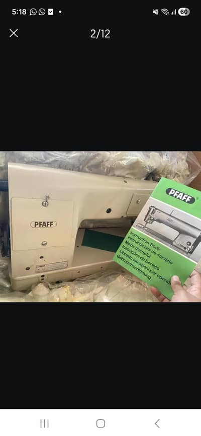 Brand New Pfaff Sewing Machine with All Tools – Excellent Condition