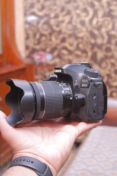Canon 80D 24.2MP DSLR with 18-55mm STM Lens – Excellent Condition