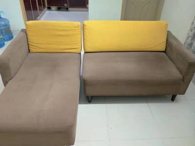 Interwood L shaped sofa (2 years used)