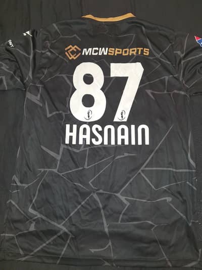 Original Match-Worn Quetta Gladiators Jersey – Mohammad Hasnain”