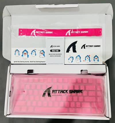 Attack Shark R82 HE Pink – Hall Effect Gaming Keyboard