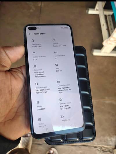 Realme 6 pro 8/128 only mobile for sale
