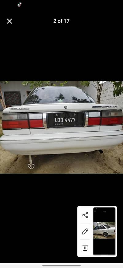 88 corrolla 90 Model