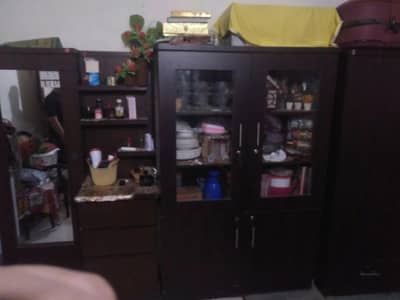 High long dressing table and show case