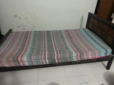 Used Wooden Bed for Sale  Needs Repair