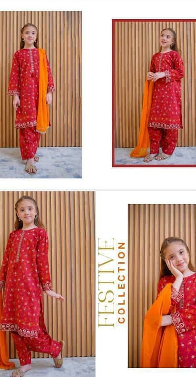 Shanzay Lawn Eid collection.
