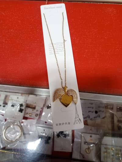 EID BIG SALE. HEART NAMED NECKLACE
