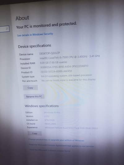 HP ProBook 600 G3 SFF