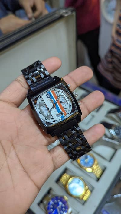 Tag Monaco Chronograph Black