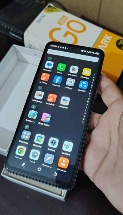 Tecno spark go 2024 , 8/64gb with box total original set