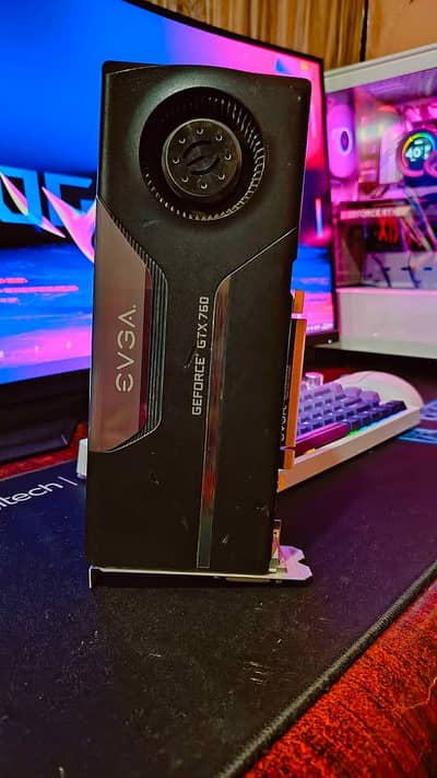 Evga nvidia Gtx 760 2gb ddr5 graphic card 256bit