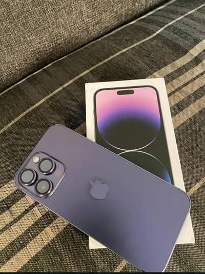 Iphone 14 Pro Max Pta approved with complete box
