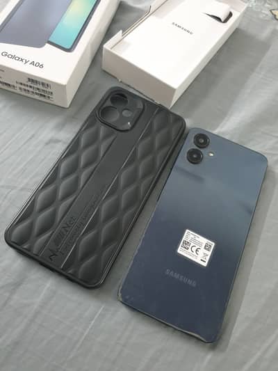 Samsung Mobile A06 128GB / 4GB 2 Months Warranty Black Neat clean cond