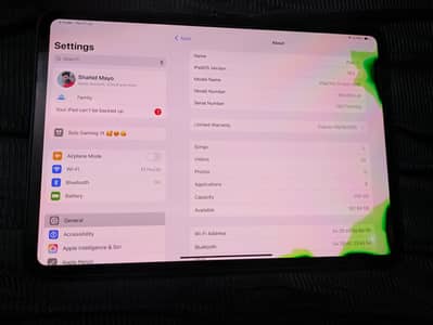 I pad pro m4 256 gb lcd me nishan hy
