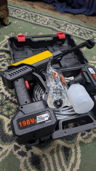 Cordless Car Washer Bike Cleaner rechargeable washer