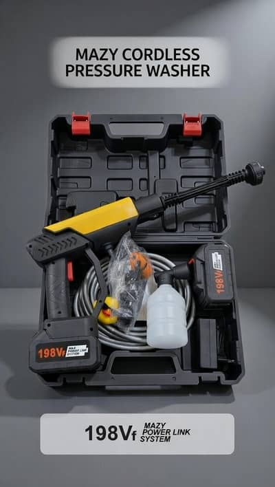 Rechargeable Car Washer bike washer Double batteries