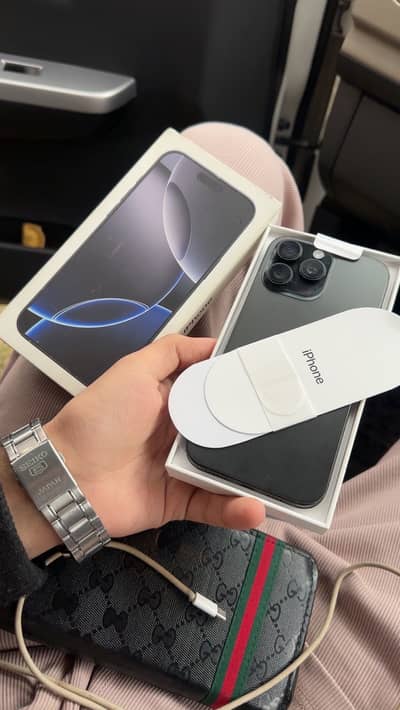 16 pro max pta approved 128 gb black