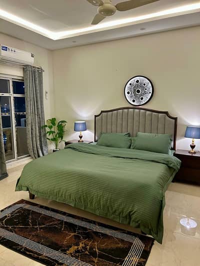 Selling bed with side tables