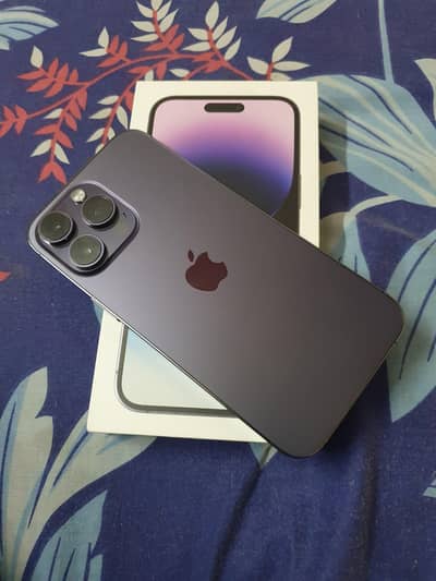 IPHONE 14 PRO MAX  DUAL PTA WITH BOX ALL OK