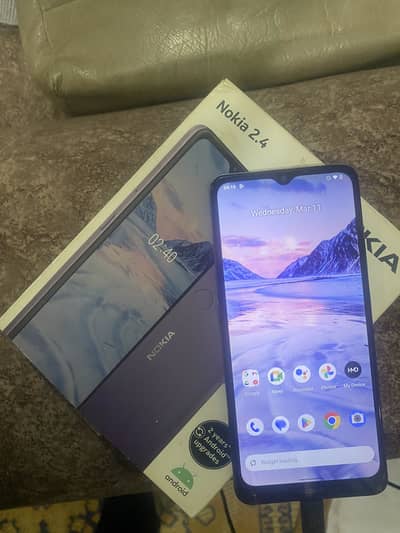 Nokia 2.4: 3gb Ram / 64gb Rom Complete box