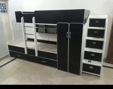 Bunk bed | Kid wooden bunker bed | Baby bed | Double bed | Triple bed