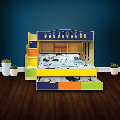 Bunk bed | Kid wooden bunker bed | Baby bed | Double bed | Triple bed