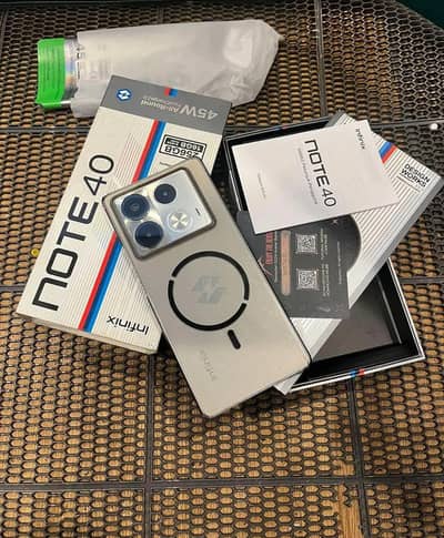 Infinix note 40 complete box exchange any mobile differnce dy dnga