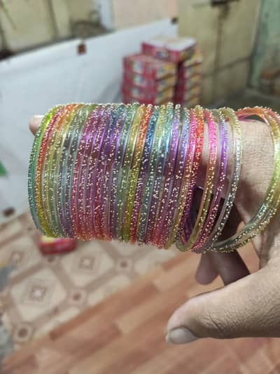 Raindrop Multiple Bangles Hole Sale /03234544506