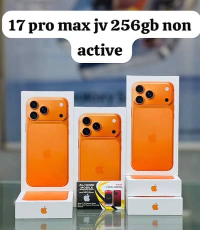 17 pro max 256gb non active