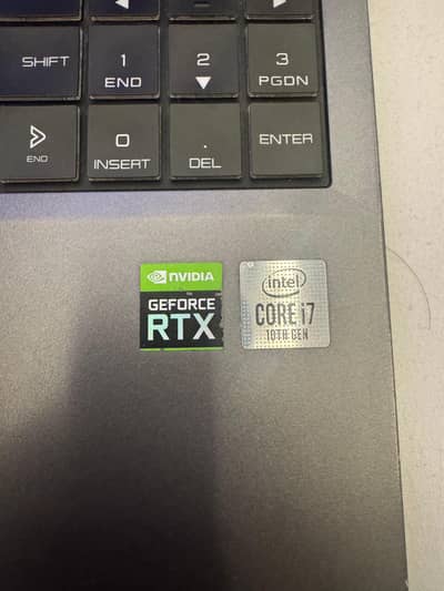 Mouse Nvidia Rtx 2060  core i7 10 gen 16 gb ram 512 gb ssd nvme laptop