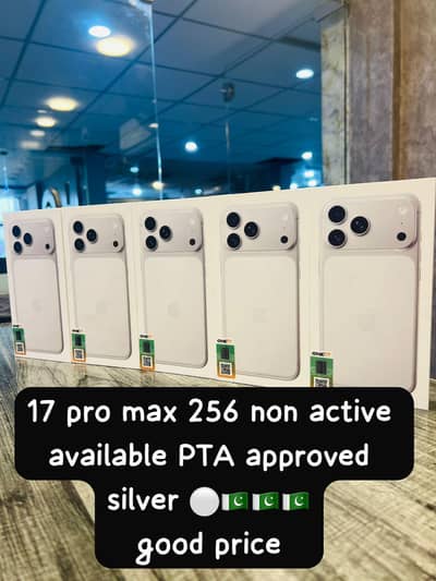 17 pro max PTA silver non active