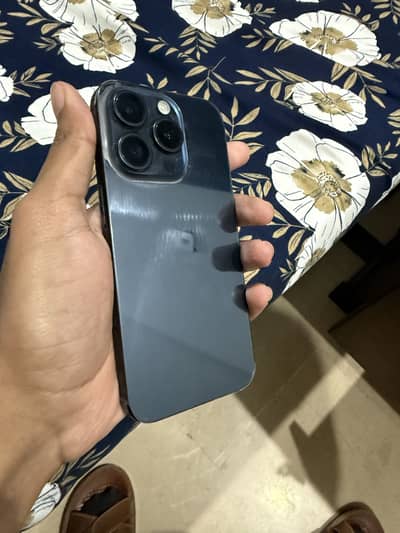 Iphone 15 Pro Jv Blue With Box 85 Health