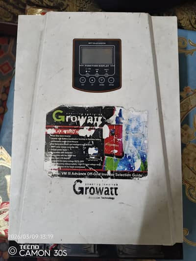 Growatt inverter 5.5Kw