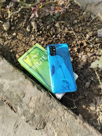 Infinix Note 8 6/128 with Box Charger