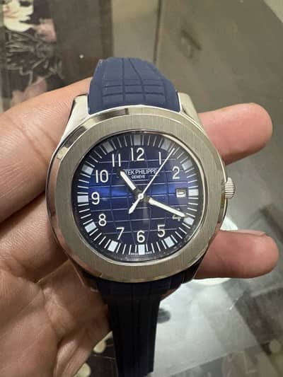 Patek Philippe Aquanaut Blue Dial & Strap