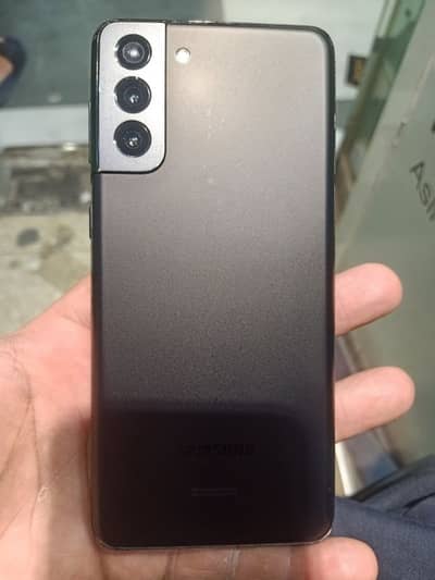 S21 plus official PTA dual sim with box charger cable doted working ok