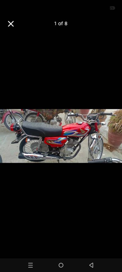 HONDA CG 125 2022 MODEL LOW MILEAGE ISLAMABAD REGISTERD