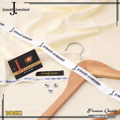 stylish j. men's unstitched boski plain suit